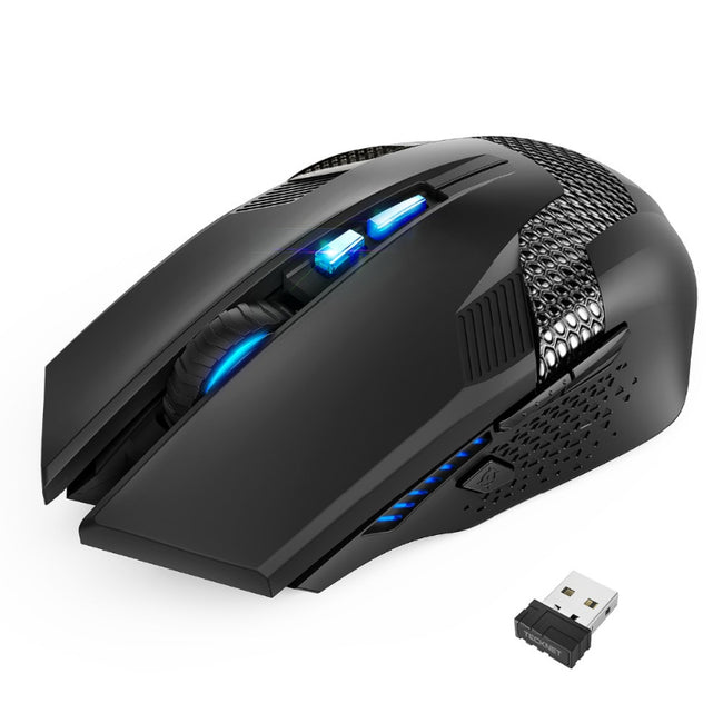 TeckNet Wireless Mouse RAPTOR Prime - Wireless Gaming Mouse with Nano Receiver 8 Buttons 4000DPI-Mice & Trackballs-Golonzo