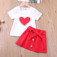 Summer Outfits Kids Clothing For Girls-Suits-Golonzo