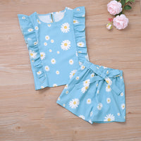 Summer Outfits Kids Clothing For Girls-Suits-Golonzo