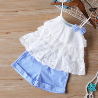 Summer Outfits Kids Clothing For Girls-Suits-Golonzo