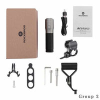 1000 Lumen Bicycle Flashlight & Power Bank - Waterproof IPX6 USB Rechargeable - Golonzo -                                                                             