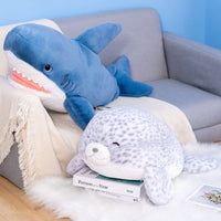 70/80/100CM New Marine Animal Series Pillow Plush Toys - Golonzo -                                                                             