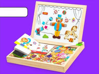 100+pcs Magnetic Wooden Animal Puzzle - Learning Education Toys - Golonzo -                                                                             