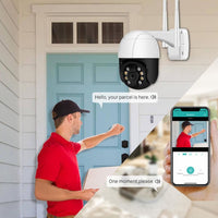 1080P PTZ Wifi IP Camera Outdoor with AI Human Detect - Golonzo -                                                                             