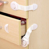 10Pcs Child Safety Cabinet Locks & Straps - Golonzo -                                                                             