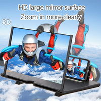 10 Inch 3D Mobile Phone Screen Magnifier HD Video Amplifier - Golonzo -                                                                             