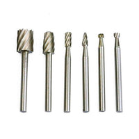 6/10pcs Titanium Dremel Routing Wood Rotary Milling Cutter Tools - Golonzo -                                                                             