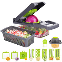 11 In 1 Vegetable&Fruit Mandoline Slicer - Golonzo -                                                                             