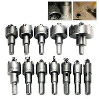 12Pcs 15mm-50mm Metal Hole Saw Cutters Kit - Golonzo -                                                                             