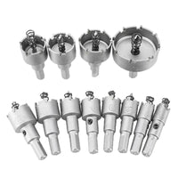 12Pcs 15mm-50mm Metal Hole Saw Cutters Kit - Golonzo -                                                                             