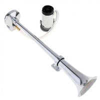 12V Car Air Horn Super Loud Universal 150DB Single Trumpet - Golonzo -                                                                             
