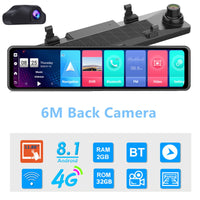 12 Inch 4G Android Rearview Mirror Car - Golonzo -                                                                             