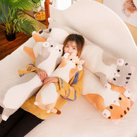 130cm Cute Soft Long Cat Nap Pillow Plush Toys - Golonzo -                                                                             