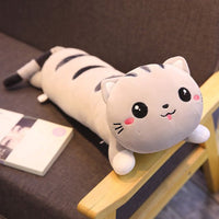 130cm Cute Soft Long Cat Nap Pillow Plush Toys - Golonzo -                                                                             