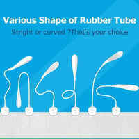 14 LED Desk Lamp - USB Bed Lamp with Clip for Reading - Golonzo -                                                                             