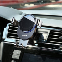 15W Qi Car Phone Holder Wireless Charger Car Mount - Golonzo -                                                                             