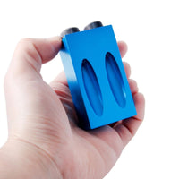 15 Degree Oblique Hole Locator Angle Drilling Woodworking - Golonzo -                                                                             