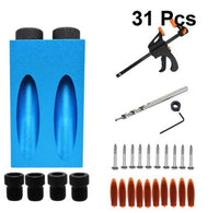 15 Degree Oblique Hole Locator Angle Drilling Woodworking - Golonzo -                                                                             