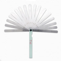 17 Blades Feeler Gauge Metric Gap - Gage Measurment Tool for Moto Engine - Golonzo -                                                                             