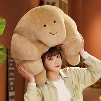 18~70cm Smiling Croissant Bread Pillow - Golonzo -                                                                             