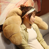 18~70cm Smiling Croissant Bread Pillow - Golonzo -                                                                             