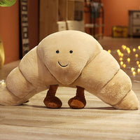 18~70cm Smiling Croissant Bread Pillow - Golonzo -                                                                             