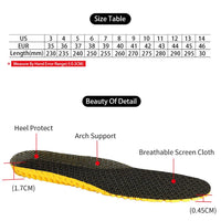 1 Pair Orthotic Insoles - Orthopedic Comfort Foam Sport Support - Golonzo -                                                                             