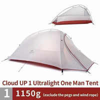 1 Person Ultralight 20D Silicone Dome Tent - Double-layer Outdoor Camping  Tents - Golonzo -                                                                             