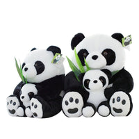1pc 25CM Sitting Mother and Baby Panda Plush Toys - Golonzo -                                                                             