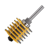 1pc Shank 2 Teeth Adjustable Finger Joint Router Bit - Golonzo -                                                                             