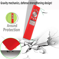 1pc Silicone Protective Case for Smart TV Remote Control - Golonzo -                                                                             