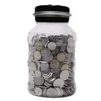 2.5L Electronic Piggy Bank - Digital LCD Coin Counter Jar - Golonzo -                                                                             