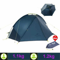 20D Nylon Taga Outdoor Camping Tent - Ultralight One Man 1kg Two Man 1.2kg Waterproof Tent - Golonzo -                                                                             