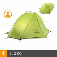 20D Nylon Taga Outdoor Camping Tent - Ultralight One Man 1kg Two Man 1.2kg Waterproof Tent - Golonzo -                                                                             