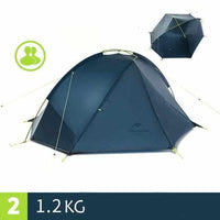 20D Nylon Taga Outdoor Camping Tent - Ultralight One Man 1kg Two Man 1.2kg Waterproof Tent - Golonzo -                                                                             