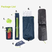 20D Nylon Taga Outdoor Camping Tent - Ultralight One Man 1kg Two Man 1.2kg Waterproof Tent - Golonzo -                                                                             