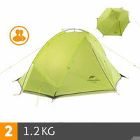 20D Nylon Taga Outdoor Camping Tent - Ultralight One Man 1kg Two Man 1.2kg Waterproof Tent - Golonzo -                                                                             
