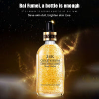 24K Gold Tense Moisture Essence Pure Hyaluronic Acid Serum Anti-wrinkle Gold Nicotinamide Liquid Skin Care - Golonzo -                                                                             