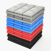 6/12/24Pcs Studio Acoustic Soundproof Foam - Golonzo -                                                                             