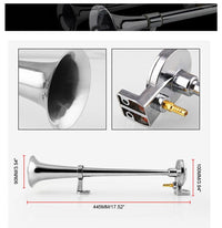 12V/24V Single Trumpet Boat Horn - Golonzo -                                                                             