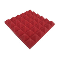 12/24pcs 300x300x50mm Studio Acoustic Pyramid Foam Soundproof - Golonzo -                                                                             