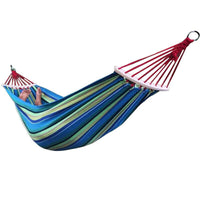 250*150cm 2 People Outdoor Canvas Camping Hammock - Golonzo -                                                                             
