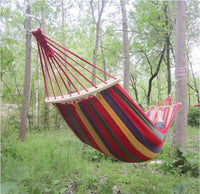 250*150cm 2 People Outdoor Canvas Camping Hammock - Golonzo -                                                                             
