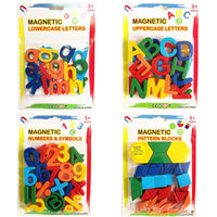 26pcs Magnetic Learning Alphabet Letters Plastic Refrigerator Stickers - Golonzo -                                                                             