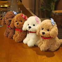 1pc 22/28cm Lovely Curly Hair Teddy Dog Stuff Animal - Golonzo -                                                                             
