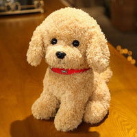 1pc 22/28cm Lovely Curly Hair Teddy Dog Stuff Animal - Golonzo -                                                                             