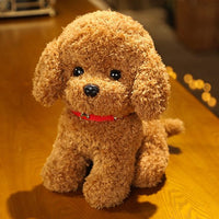 1pc 22/28cm Lovely Curly Hair Teddy Dog Stuff Animal - Golonzo -                                                                             