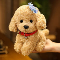 1pc 22/28cm Lovely Curly Hair Teddy Dog Stuff Animal - Golonzo -                                                                             