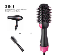 2 In 1 Multi-functional Hair Dryer & Rotating Volumizer - Golonzo -                                                                             
