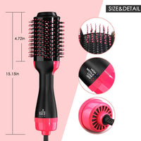 2 In 1 Multi-functional Hair Dryer & Rotating Volumizer - Golonzo -                                                                             